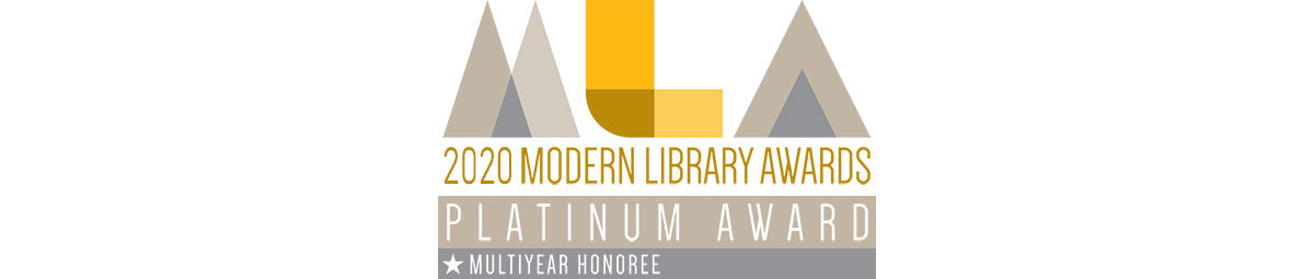 Mitinet Library Services Receives 2nd Platinum Modern Library Award