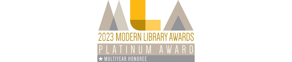 Mitinet Library Services Receives 4th Platinum Modern Library Award